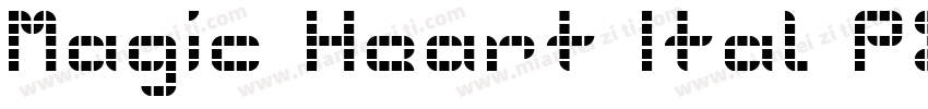 Magic Heart Ital PER字体转换